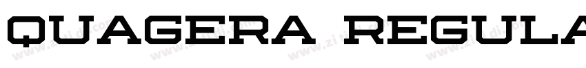 Quagera Regular字体转换 Quagera Regular字体转换